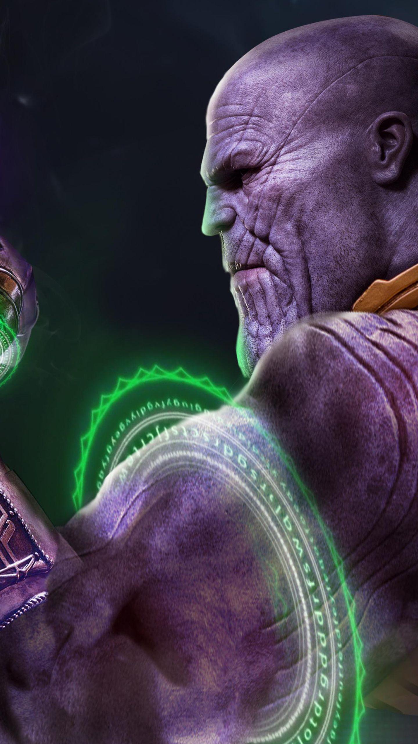 1440x2560 Thanos with Infinity Gauntlet Samsung Galaxy S S7