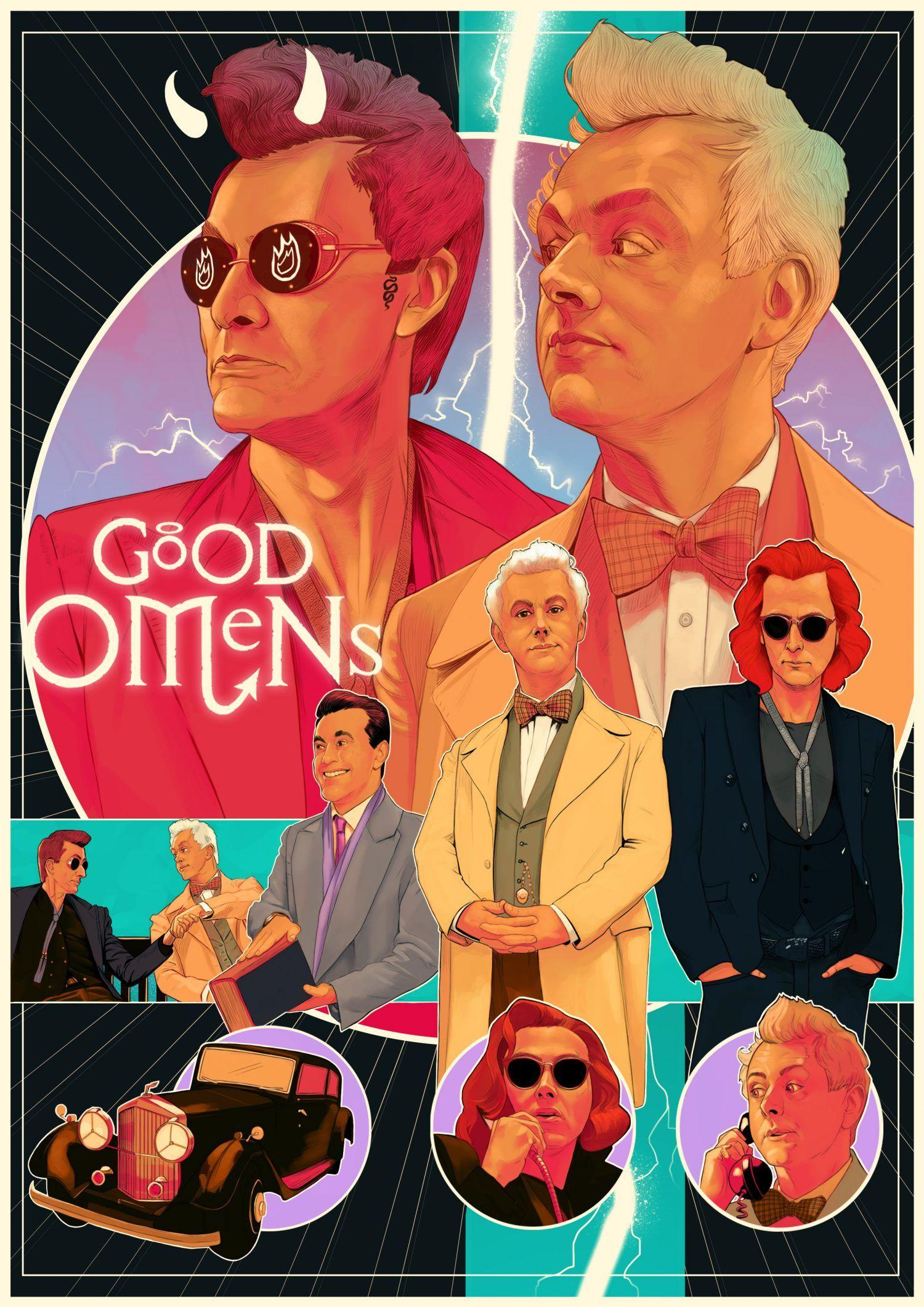 Good Omens Wallpapers Top Free Good Omens Backgrounds Wallpaperaccess 4260
