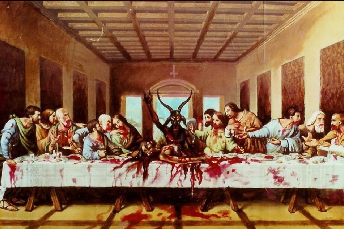 1096x732 Funny Last Supper Wallpaper Metal Last Supper, HD