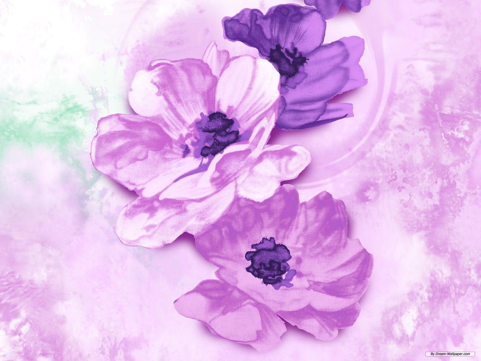 1600x1200 Flower Painting Wallpaper