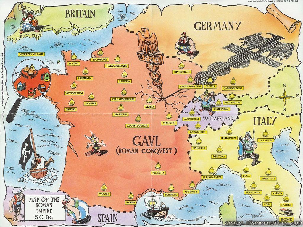 1024x768 Asterix and Obelix wallpaper 2