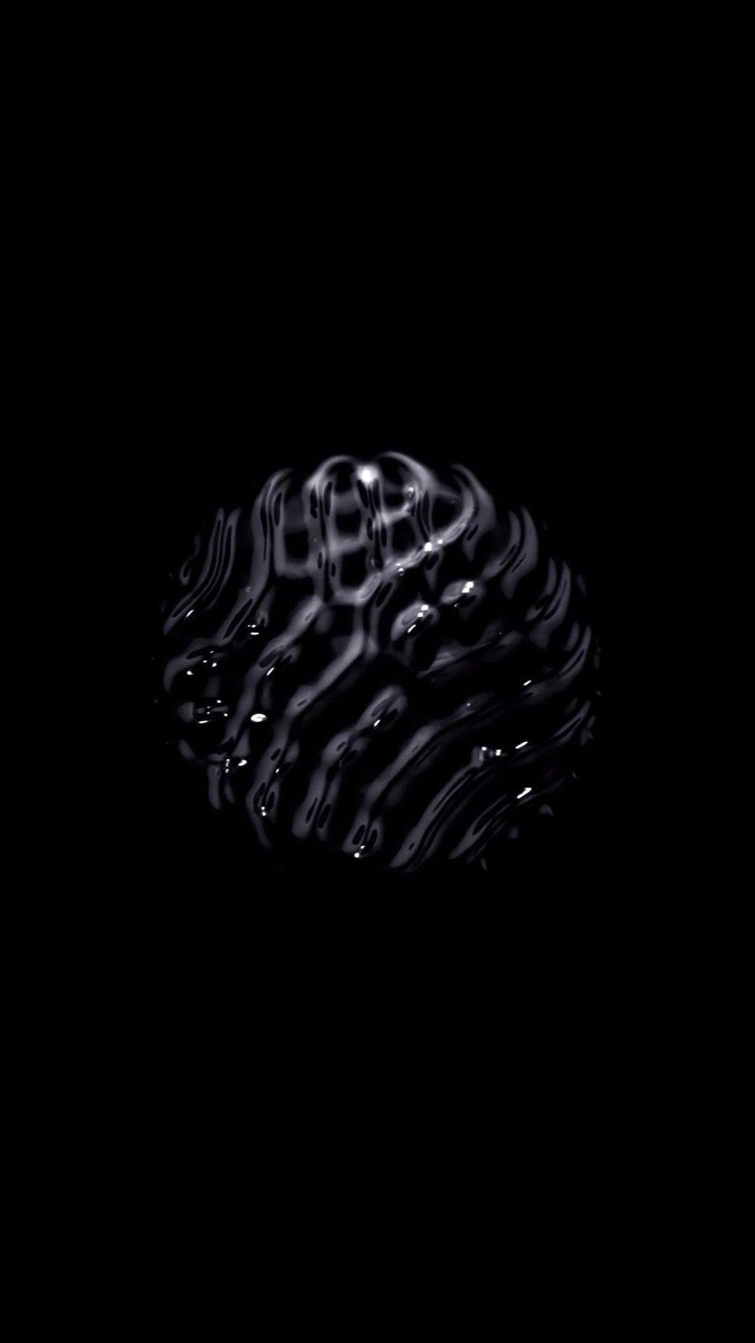 1080x1920 Black 3D Wallpaper