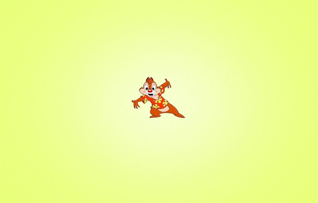 1332x850 Wallpaper animal, minimalism, Chipmunk Dale, Chip'n Dale
