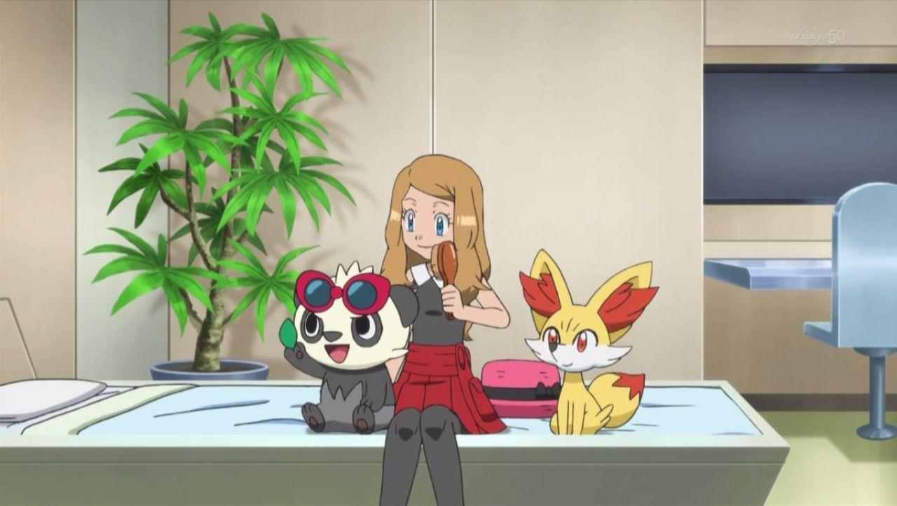 1280x722 Serena Image Serena Fennekin And Pancham HD Wallpaper