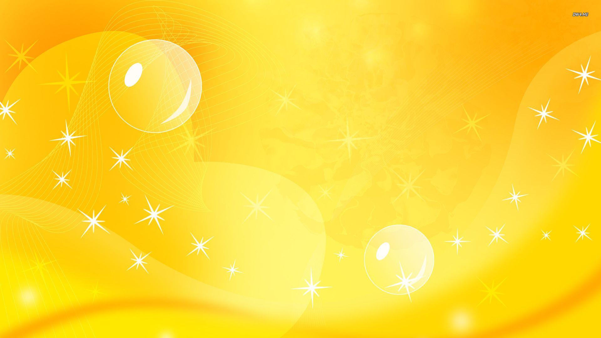 1920x1080 Yellow Abstract Wallpaper Background