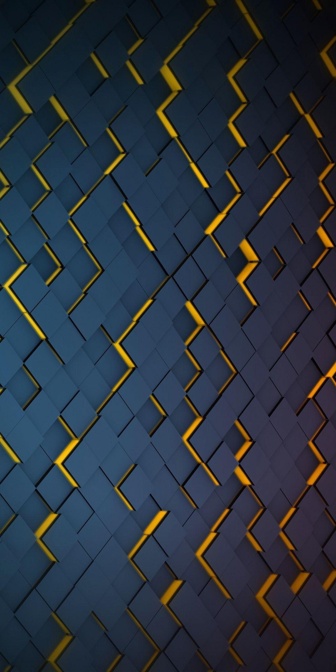 1080x2160 pattern, yellow glow, honor 7x, honor .