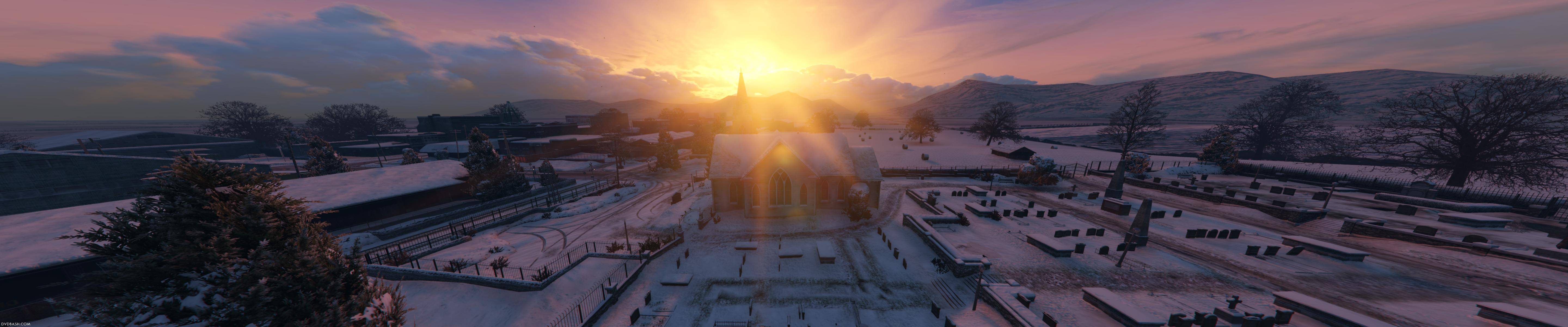 5760x1200 Widescreen Gaming 5760×1200 GTA 5 Grand Theft Auto Los