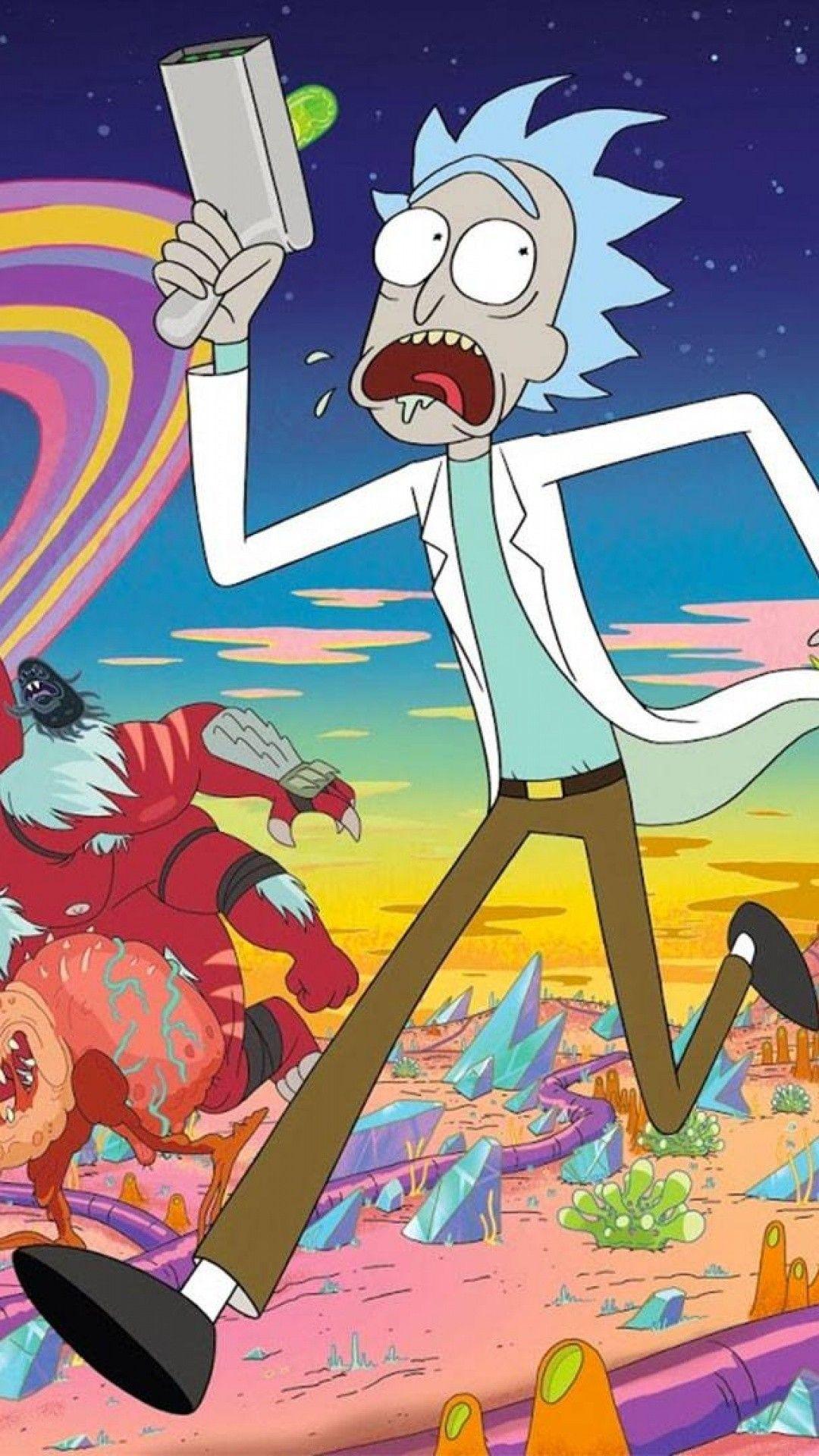 1080x1920 Rick and Morty Season 3 Wallpaper