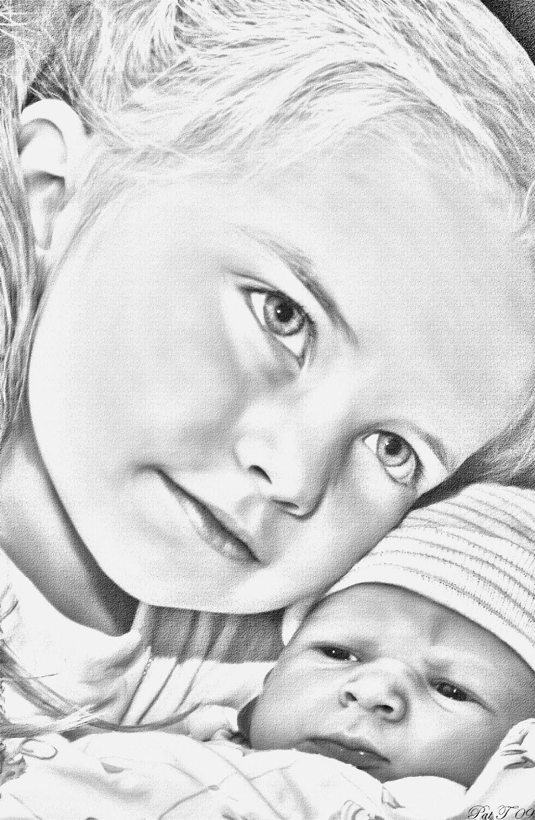 1045x1600 Free download Pencil Sketches wallpaper baby pencil sketch