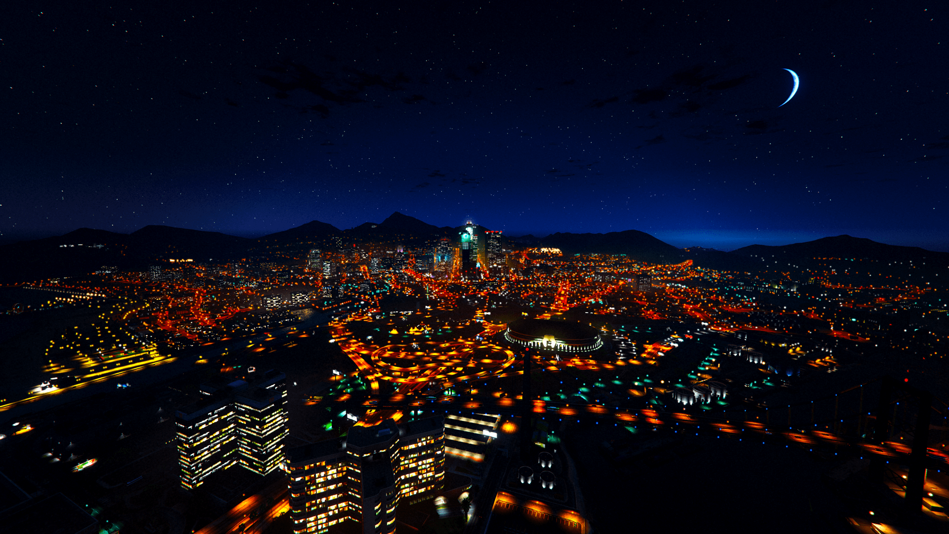 1920x1080 I Vlmysjs Santos Night View, HD