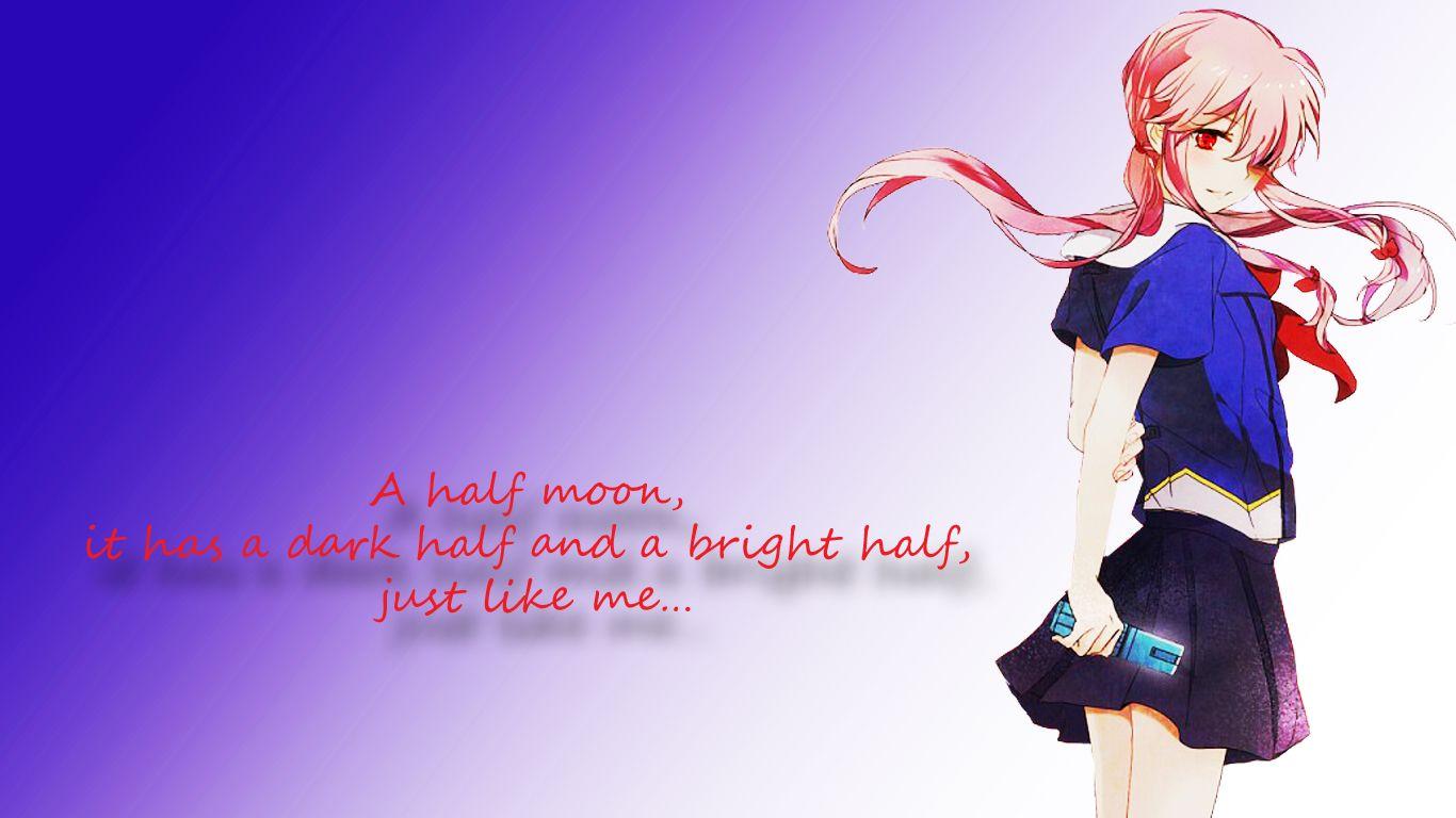 1366x768 Yuno Gasai Wallpaper Better one :)