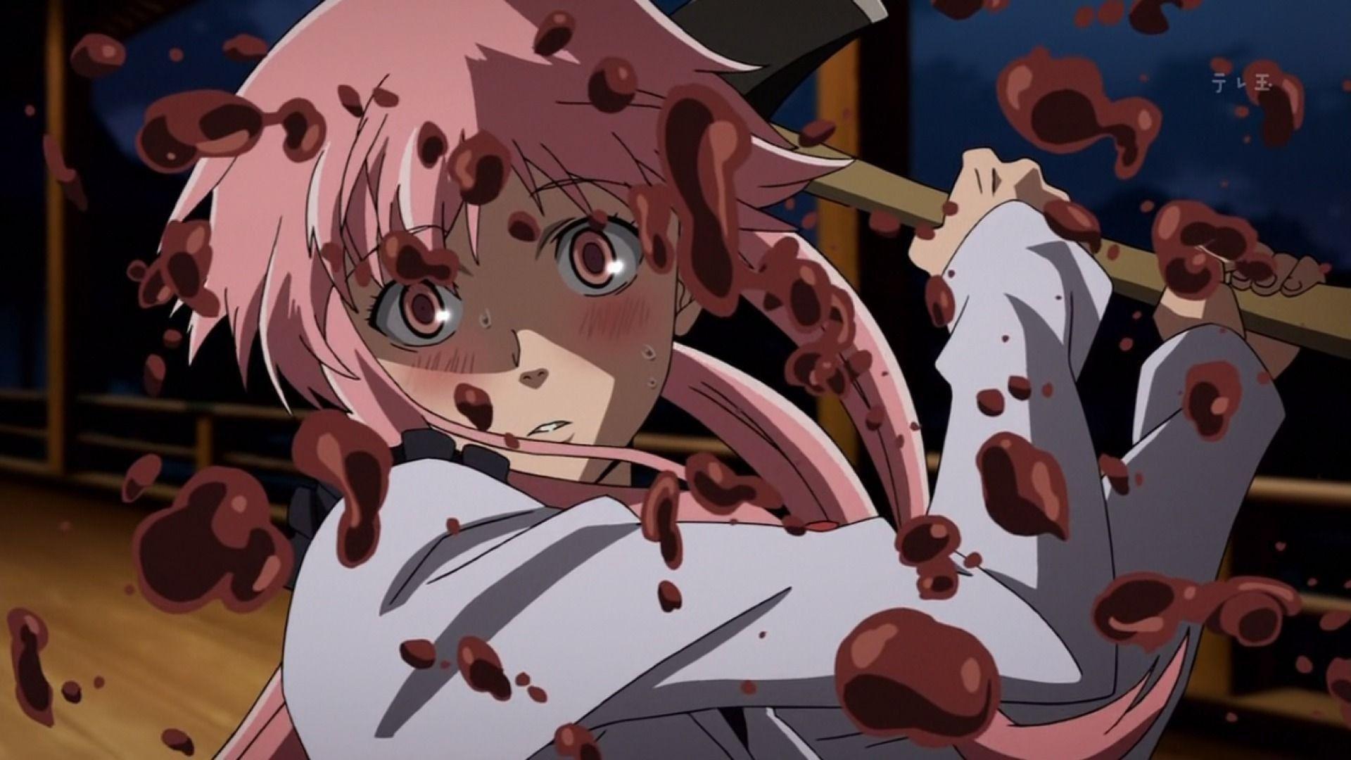 1920x1080 Yuno Gasai Wallpaper