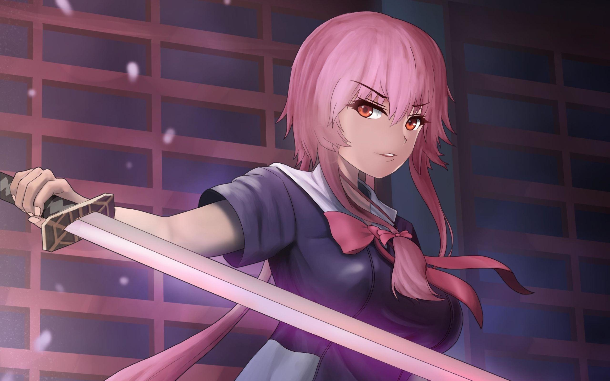 2560x1600 Yuno Gasai From Future Diary 2560x1600 Resolution