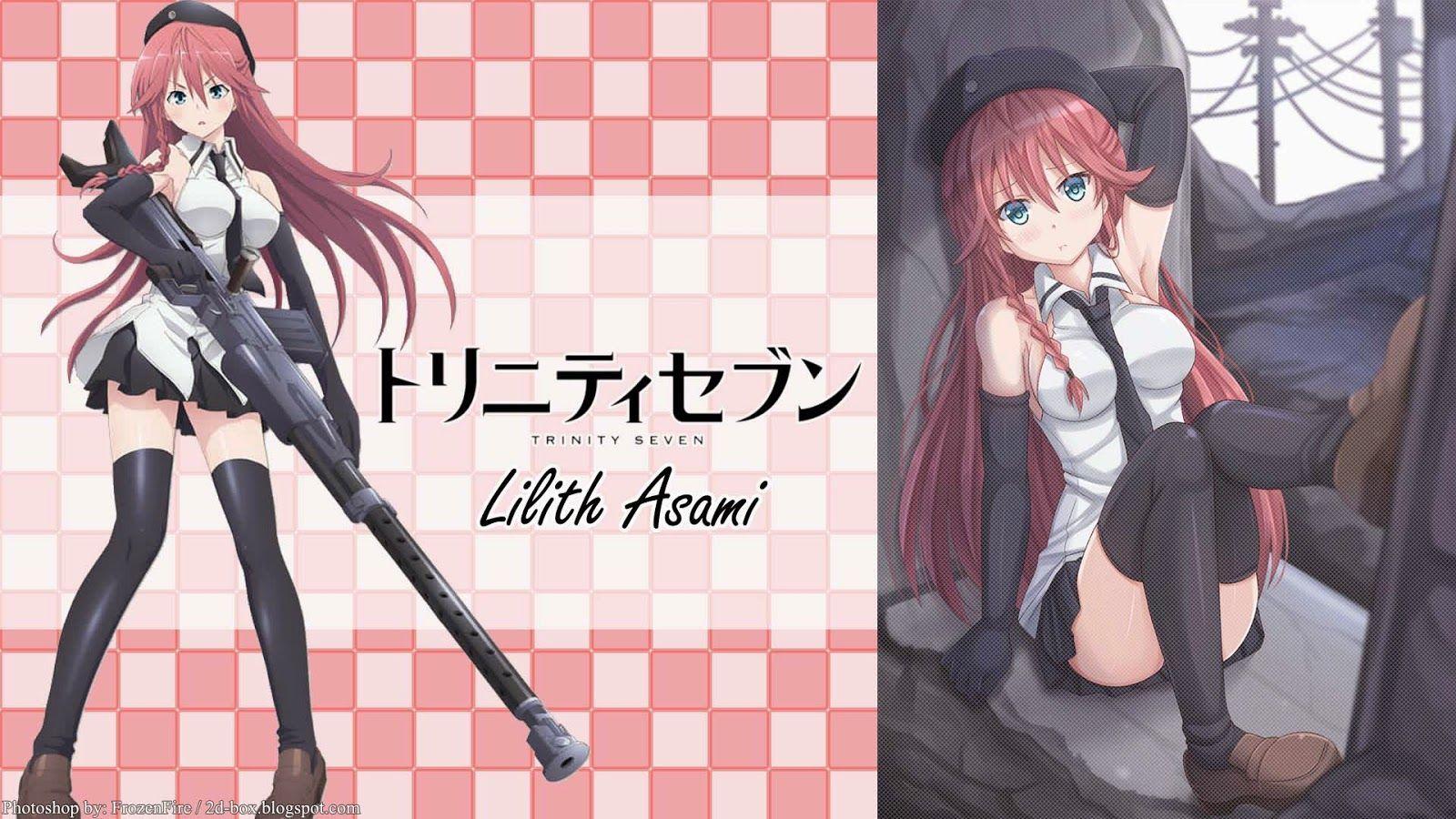 1600x900 Trinity. Trinity seven, Trinity seven