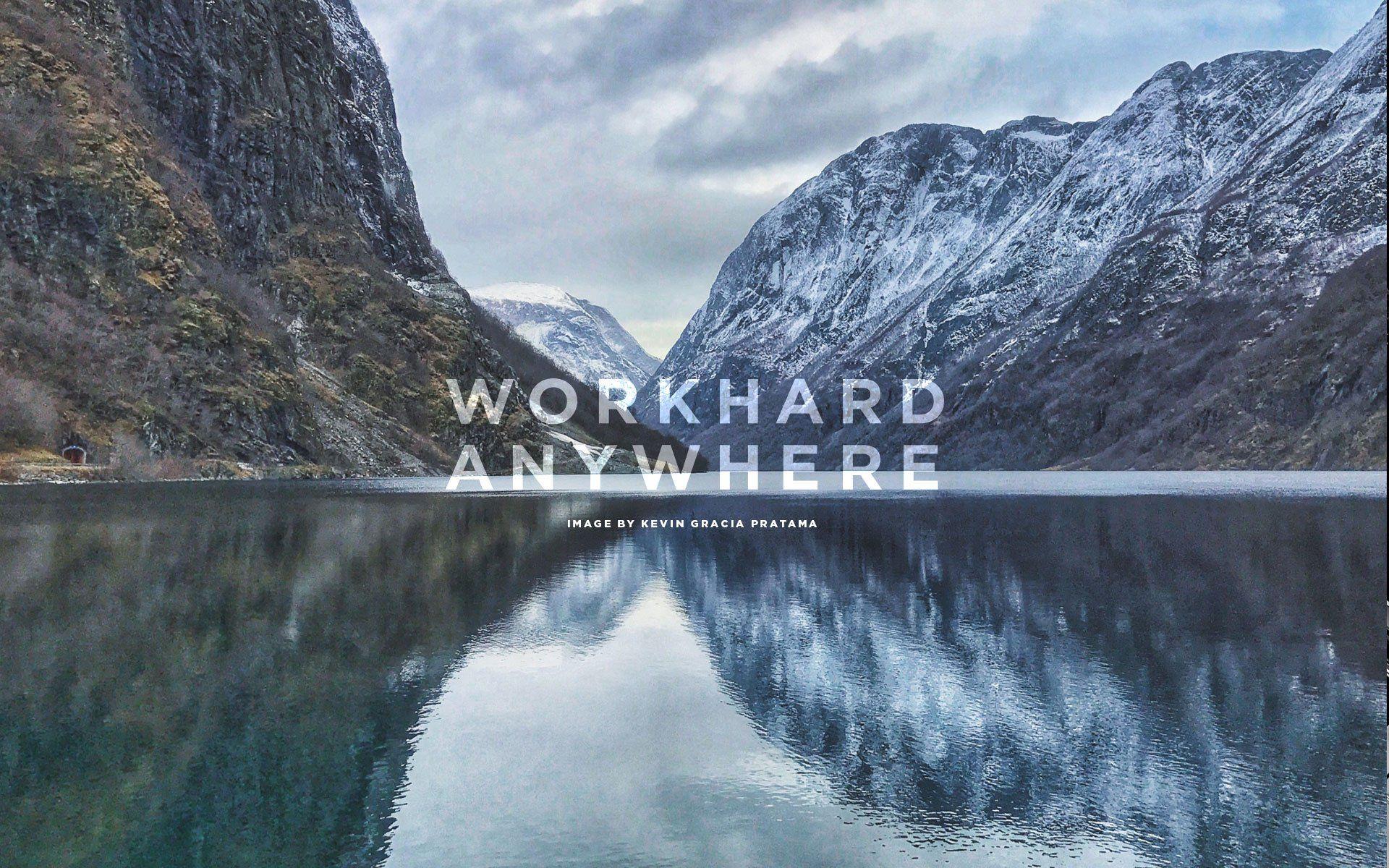 1920x1200 Work Hard Anywhere—White Stairs Wallpaper