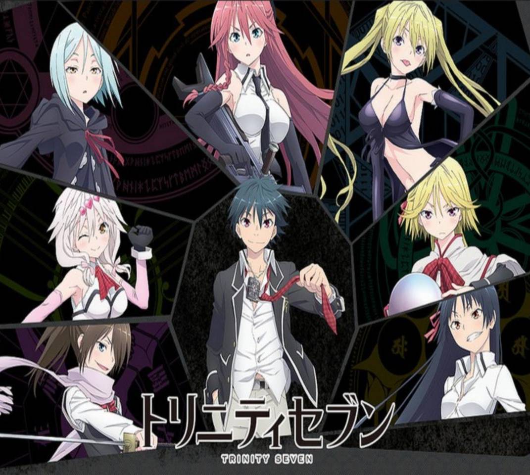 1071x960 Trinity Seven wallpaper