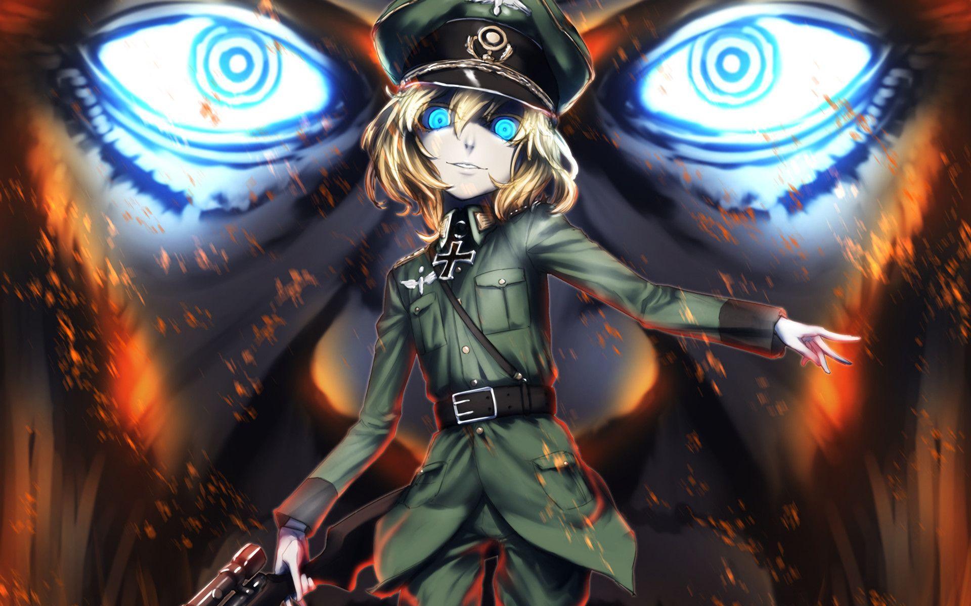 1920x1200 Anime Youjo Senki Tanya Degurechaff Wallpaper