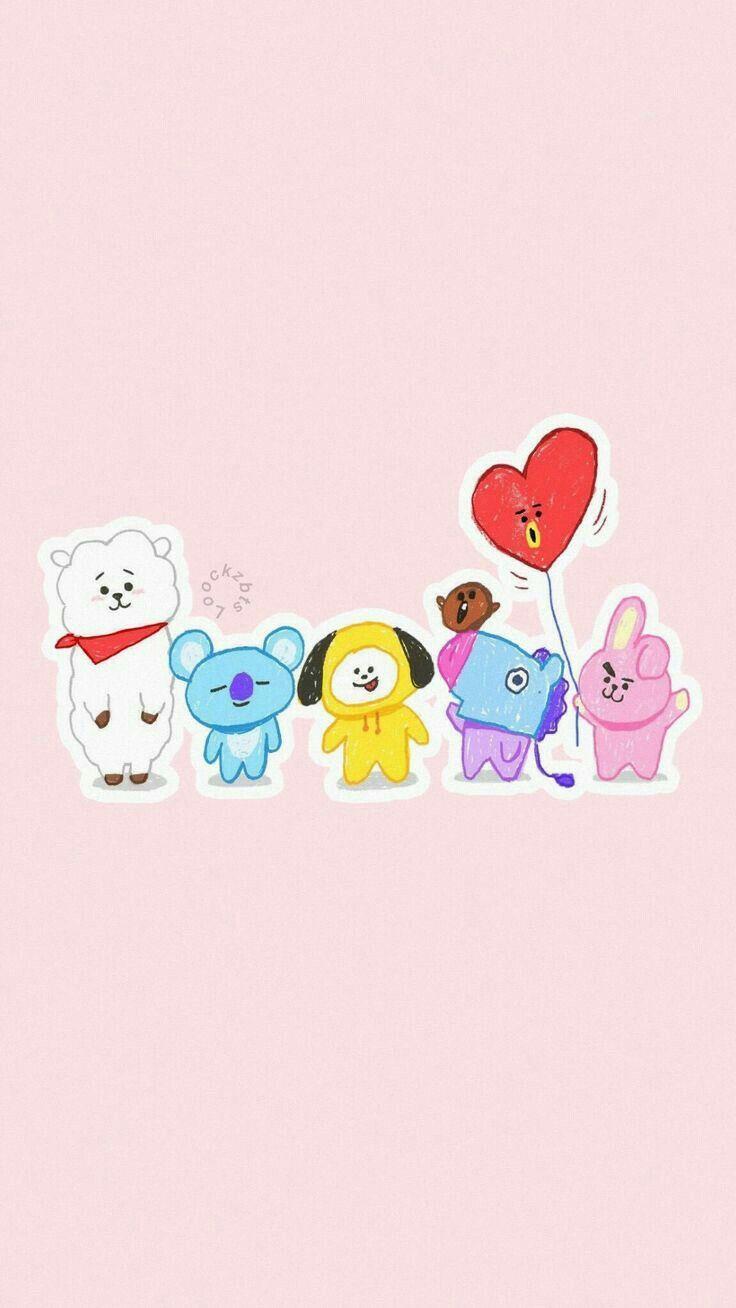 Bt21 PNG  Bt21 Transparent Clipart Miễn phí Tải về  BT21 BTS Ảnh Kpop  Sticker  bt21 nào