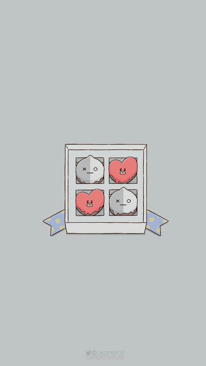 675x1200 Tata; Van.. BTS21. Soft wallpaper, Kawaii