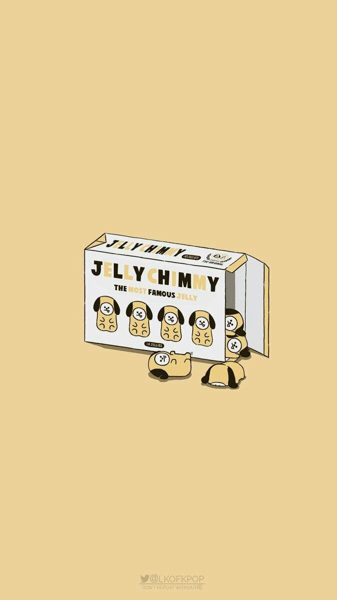 675x1200 Jelly chimmy. Chimmy.. BTS21. Обои di 2019. Wallpaper