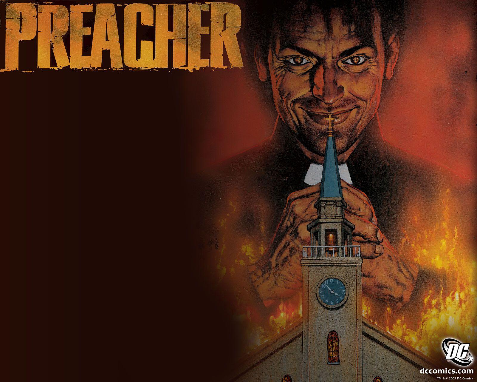 1600x1280 Preacher. Official Vertigo Wallpaper Comics Wallpaper