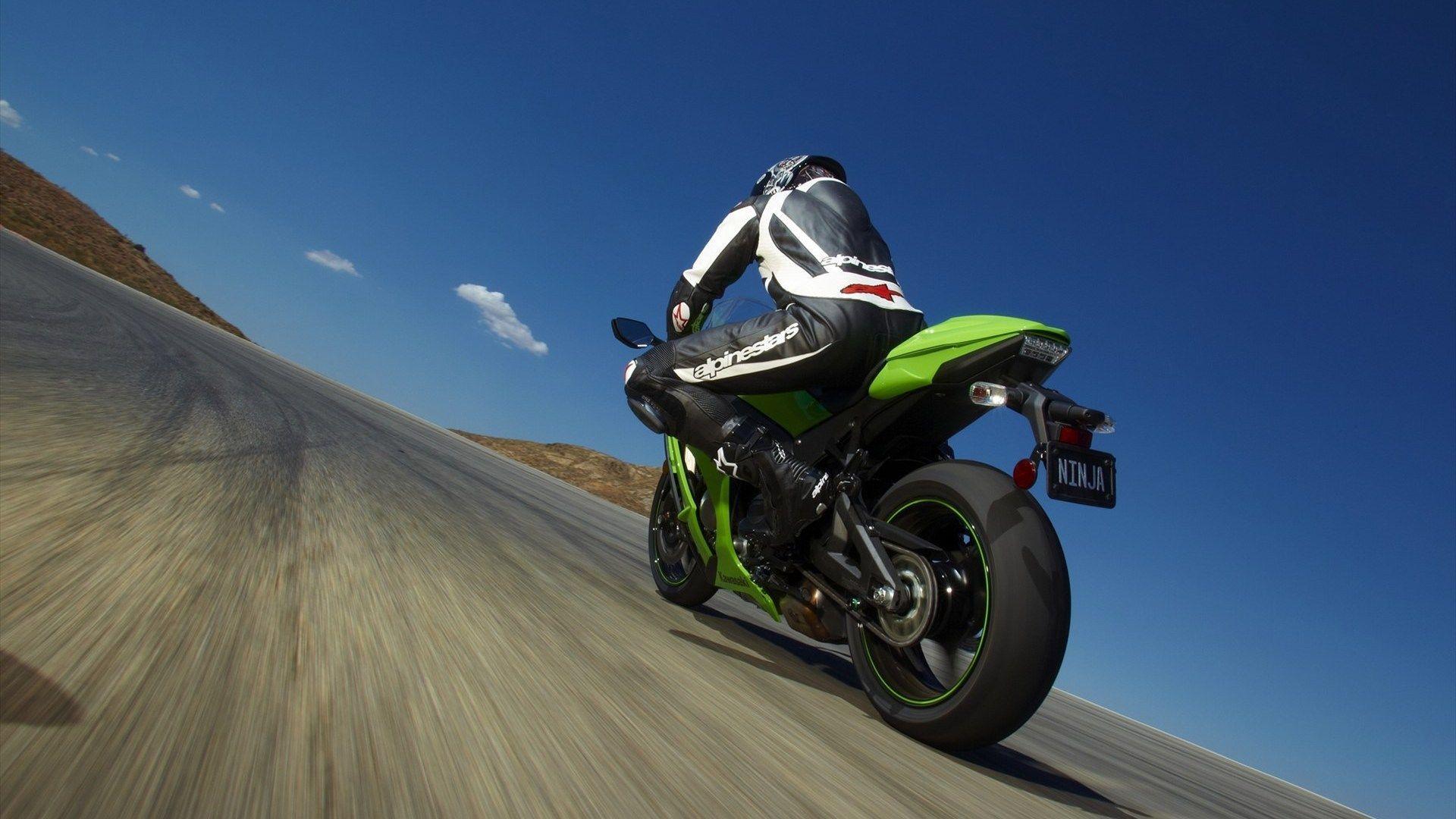 1920x1080 kawasaki ninja zx 10r 1920x1080 motorcycle wallpaper. ololoshenka