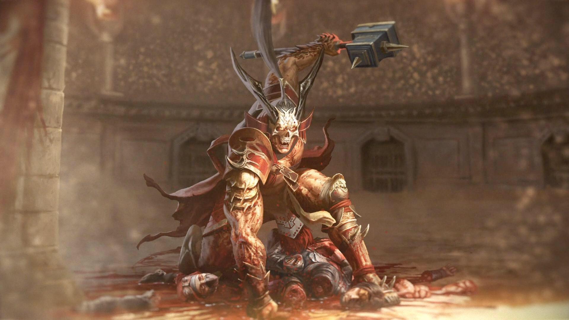 Shao Kahn MK11 wallpaper by Supadanteus - Download on ZEDGE™