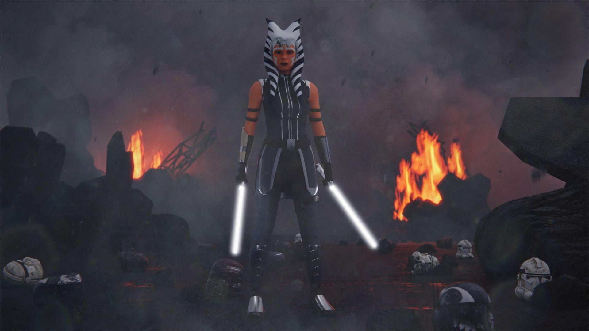 1920x1080 Ahsoka Tano, Ruben Degen