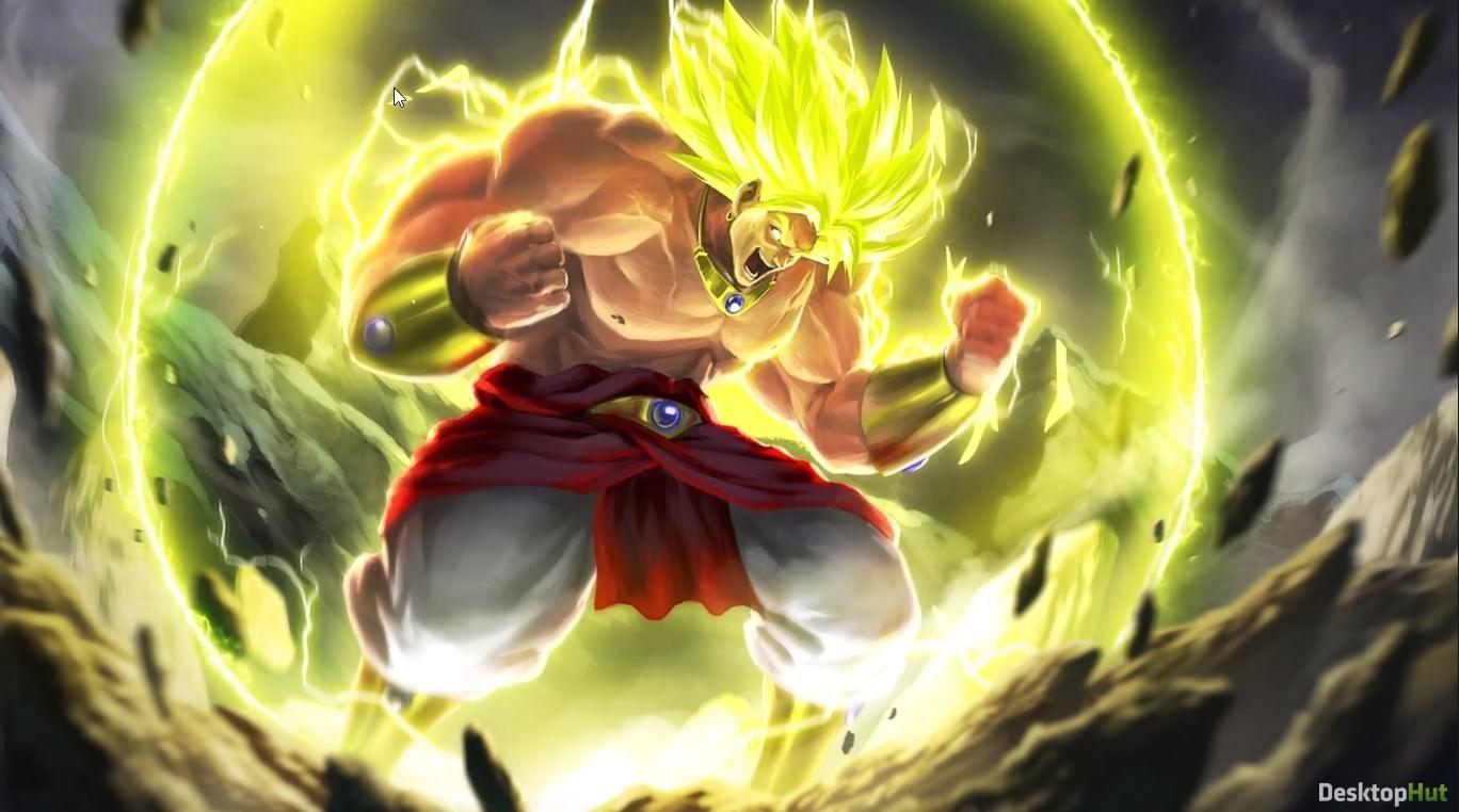1368x762 Stunning Dragon Ball Super Broly Wallpaper 4k image