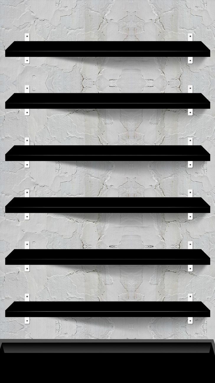 728x1294 Creative Shelves Wallpaper for the iPhone 6 Plus