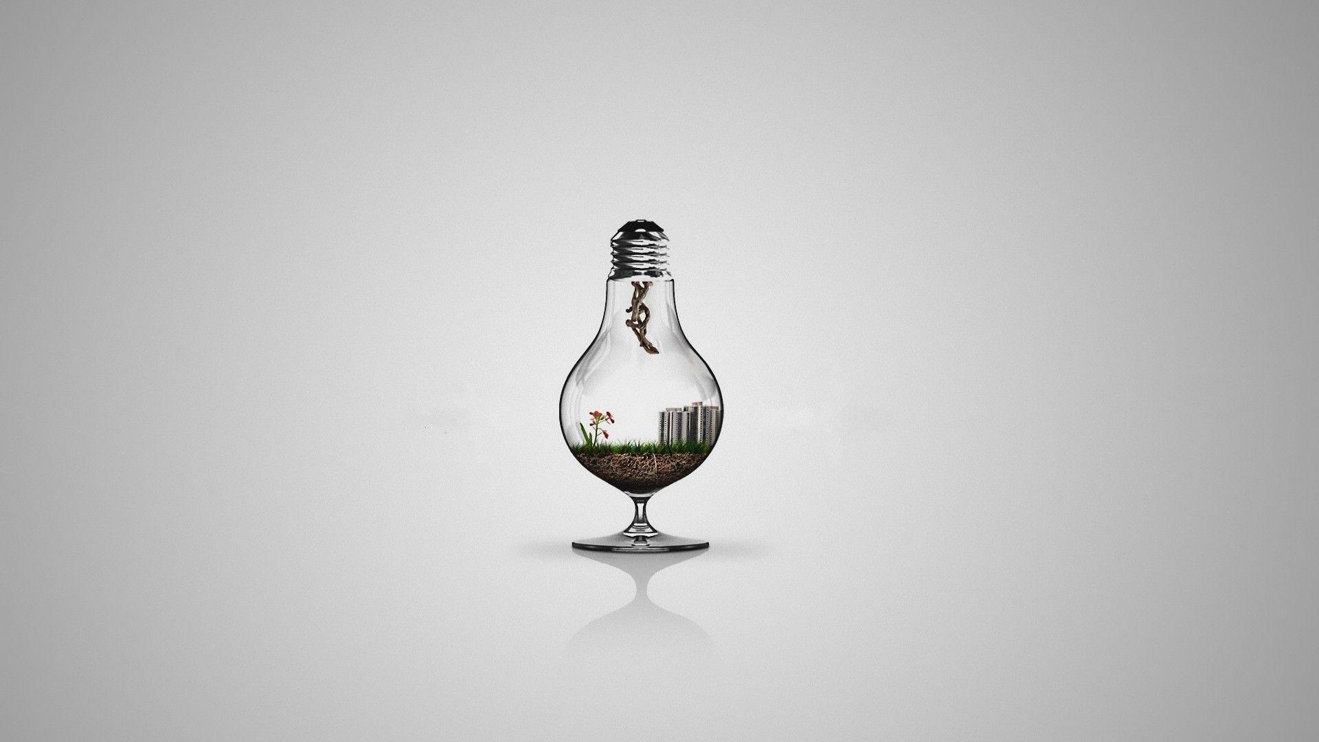 1920x1080 4K Light Bulb Wallpaper High Quality