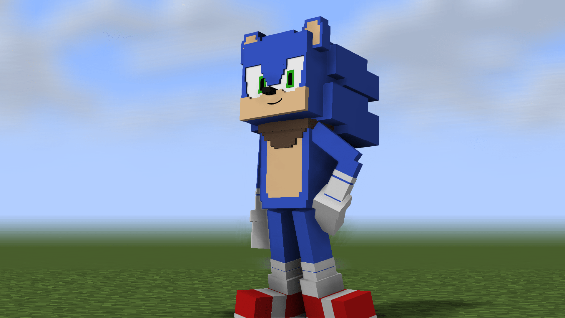 Cooler Boom Sonic Minecraft Skin