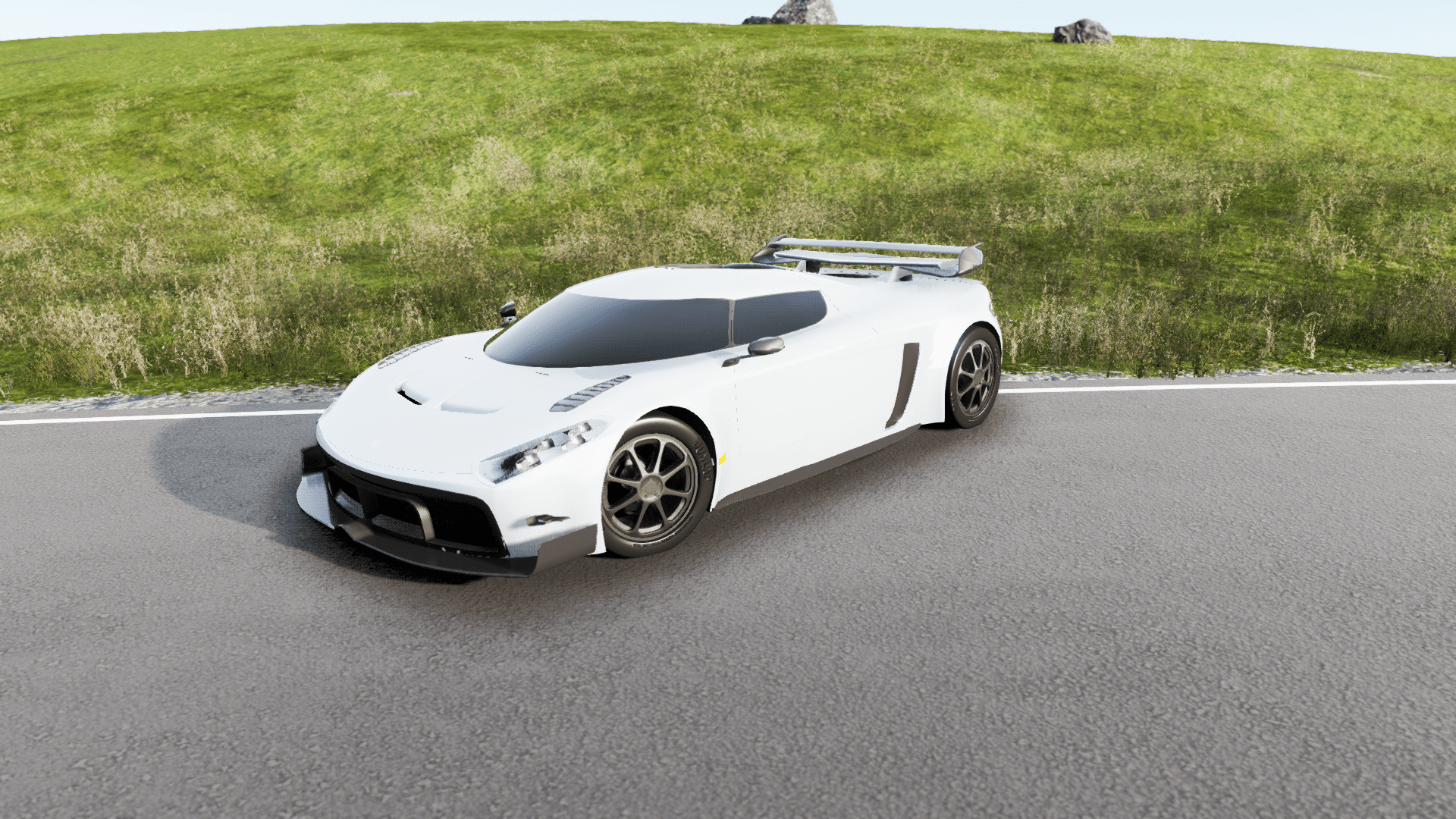 1920x1080 Koenigsegg Jesko Replica, more image in Comments
