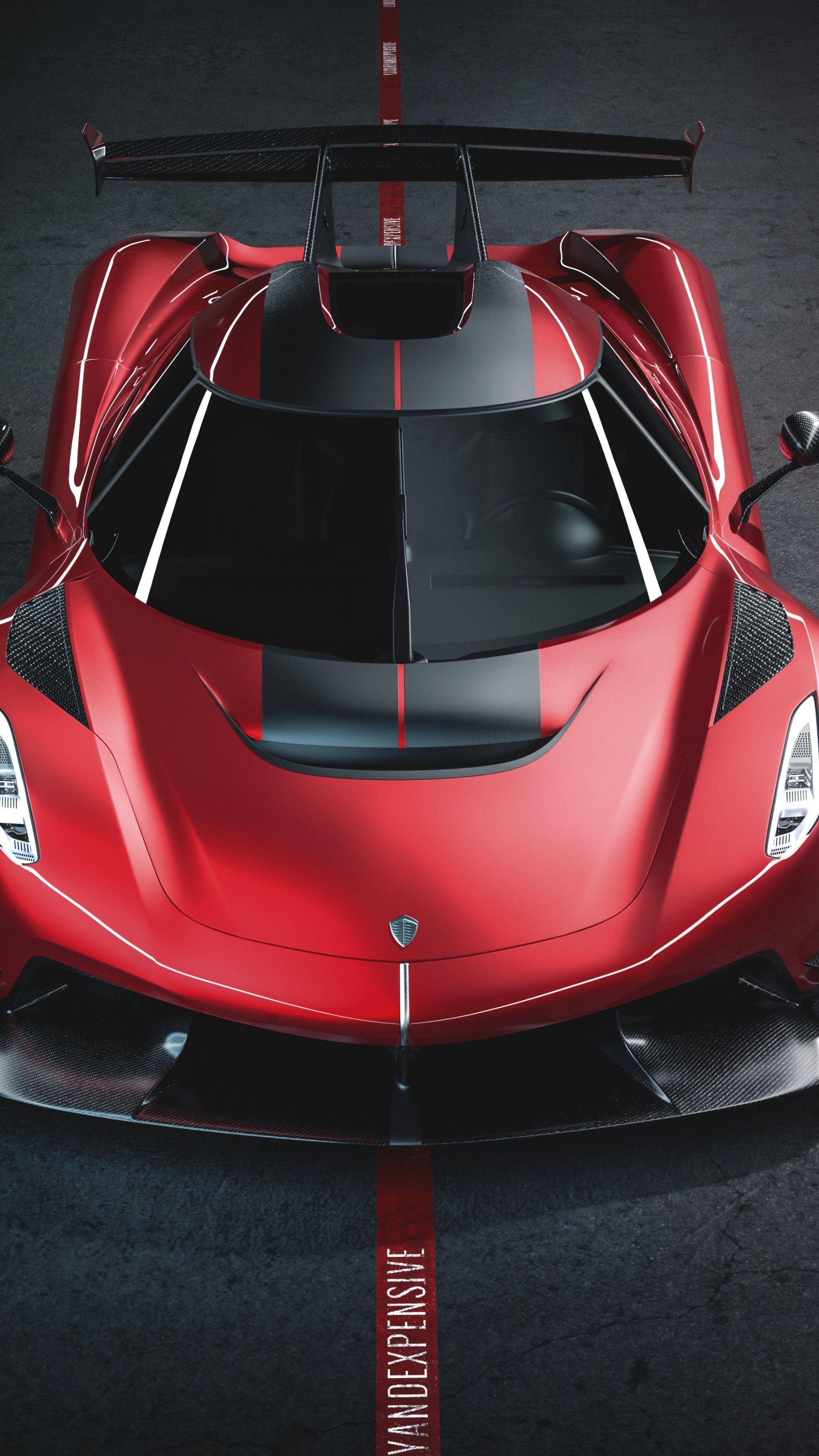 2160x3840 Koenigsegg Jesko, sports car, 2019 wallpaper