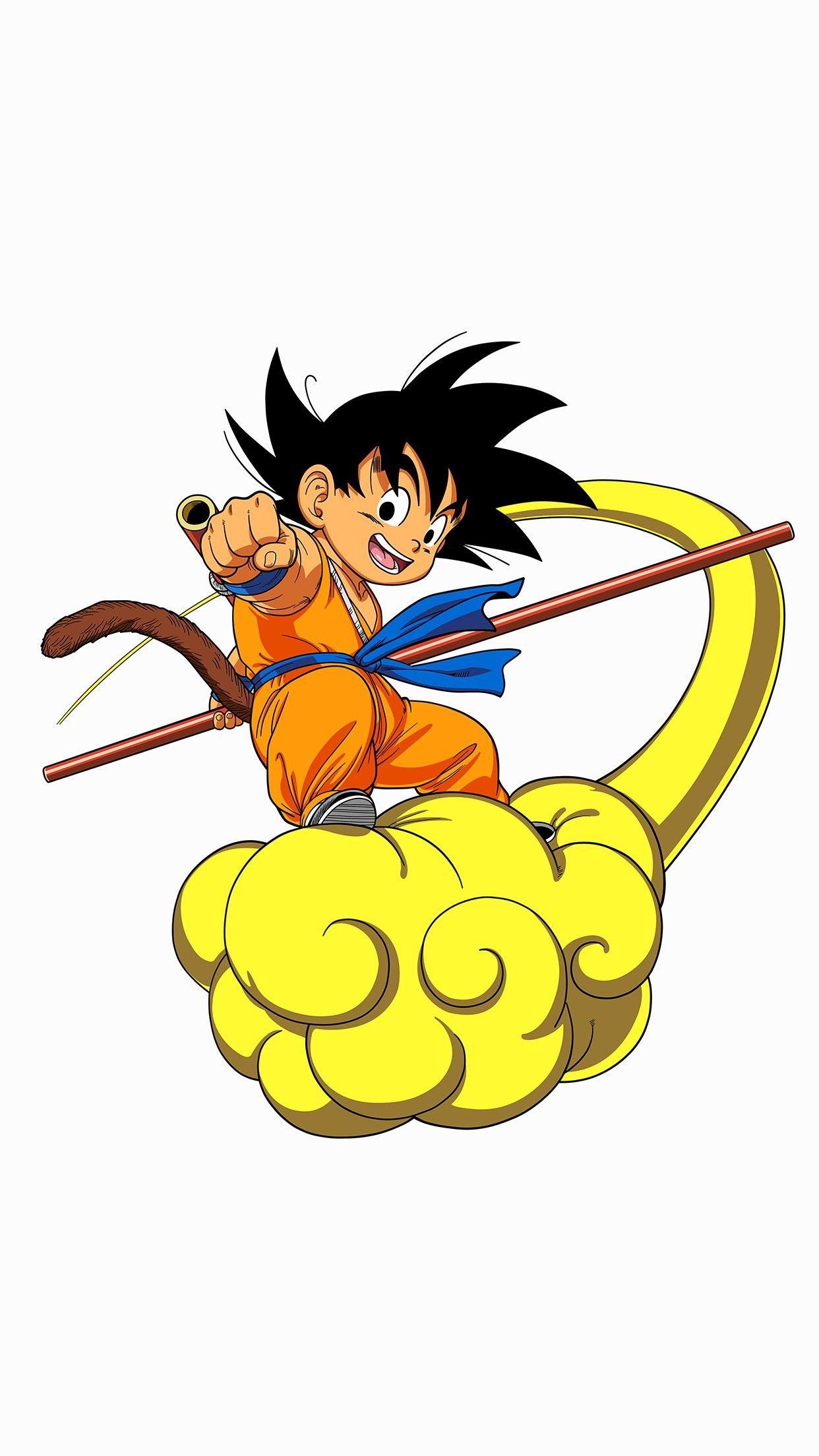 1242x2208 Goku iPhone Wallpaper