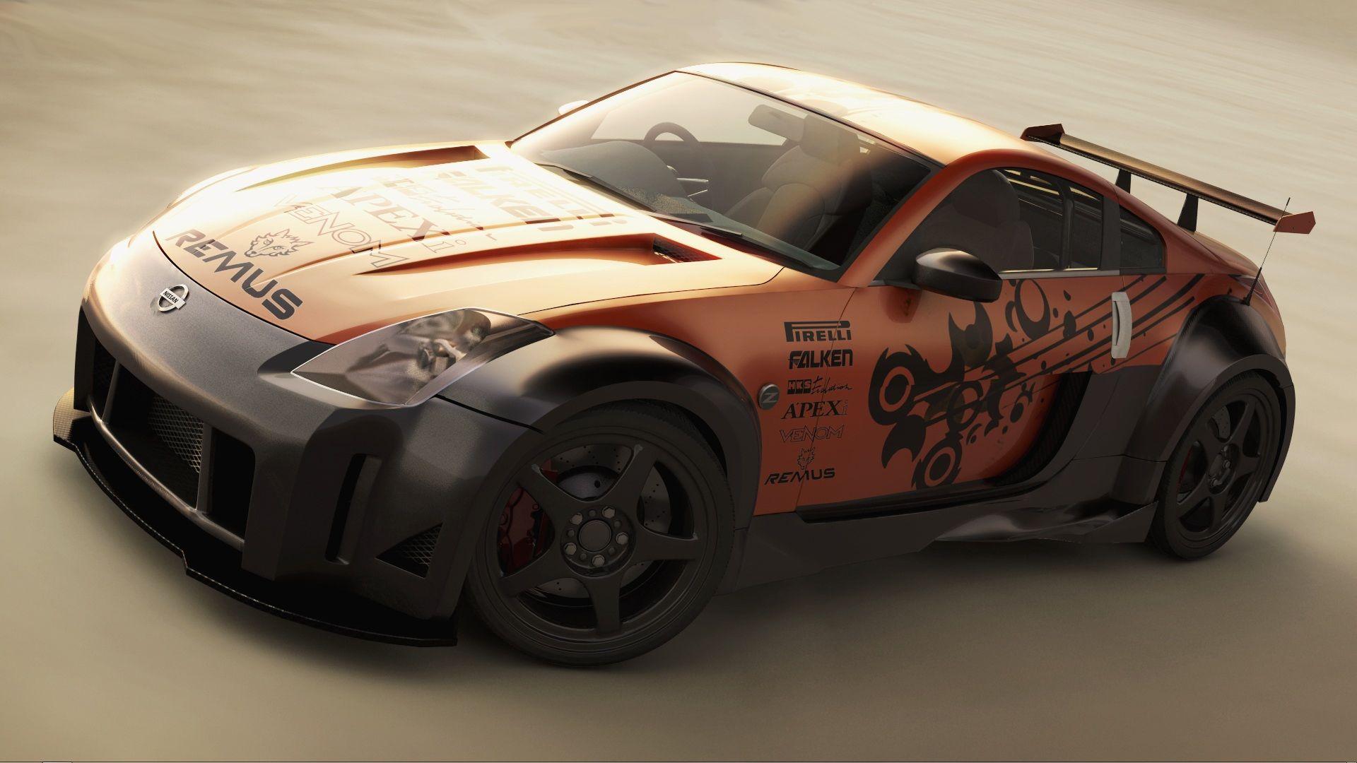 1920x1080 Cool Nissan 350z Wallpaper