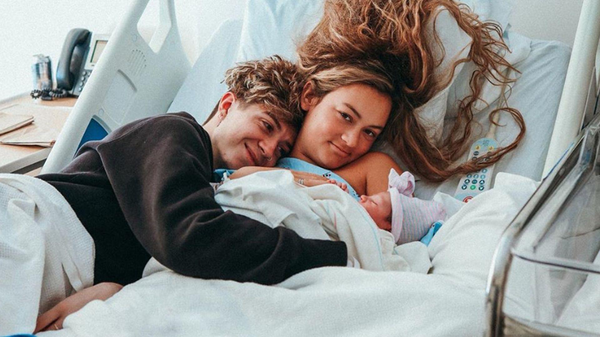 1920x1080 Jack Avery With His Wife And New Baby Avery Lavender