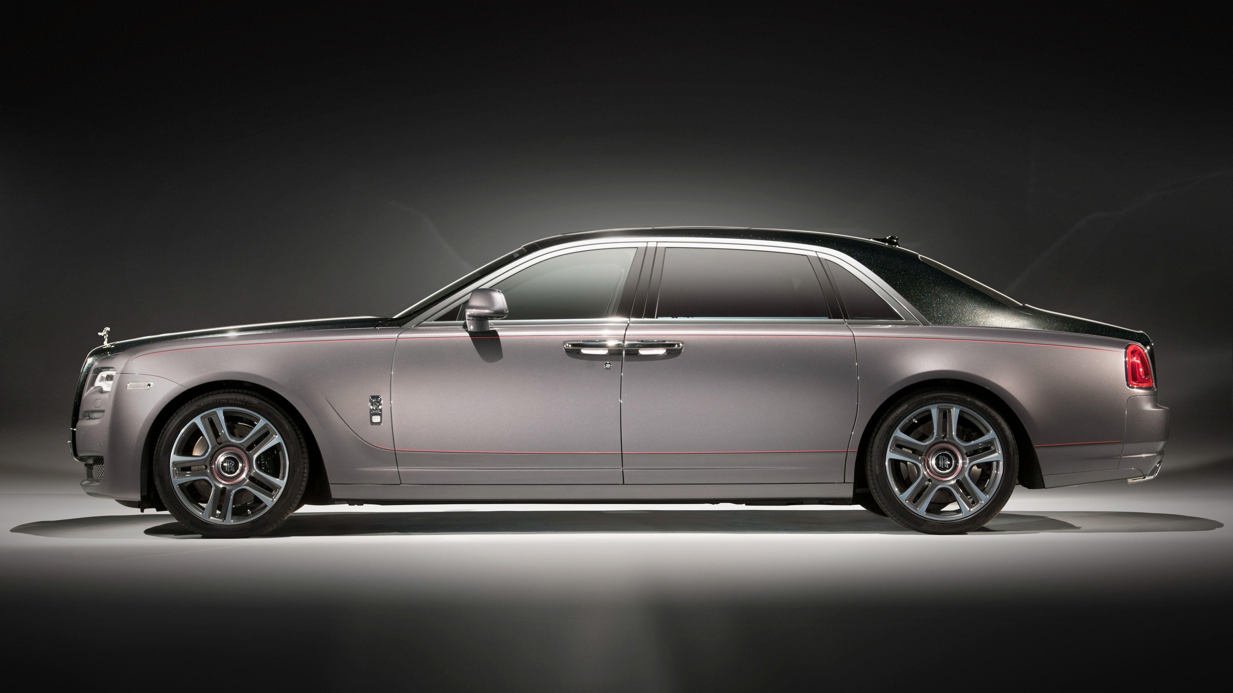 4096x2304 Rolls Royce Ghost Extended Wheelbase Elegance 4K