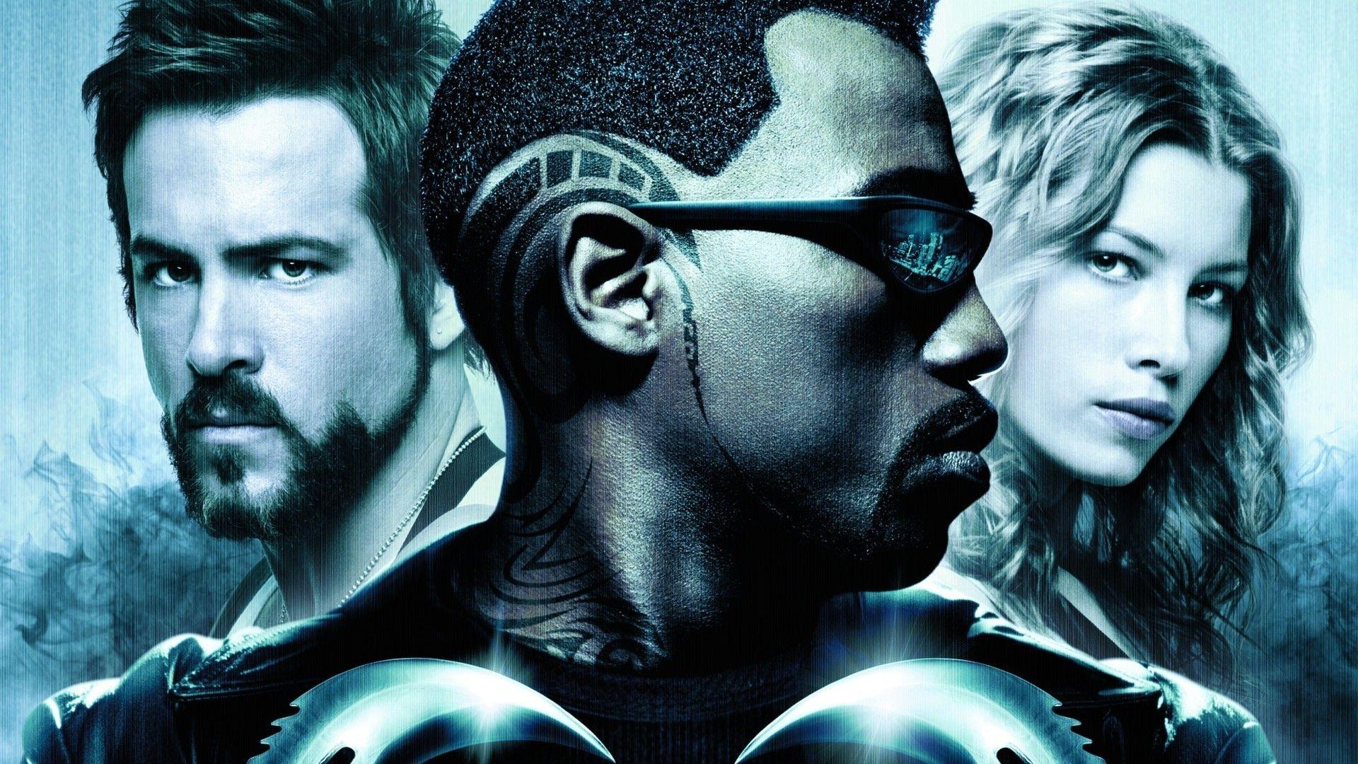 1920x1080 movies blade trinity jessica biel wesley snipes ryan reynolds