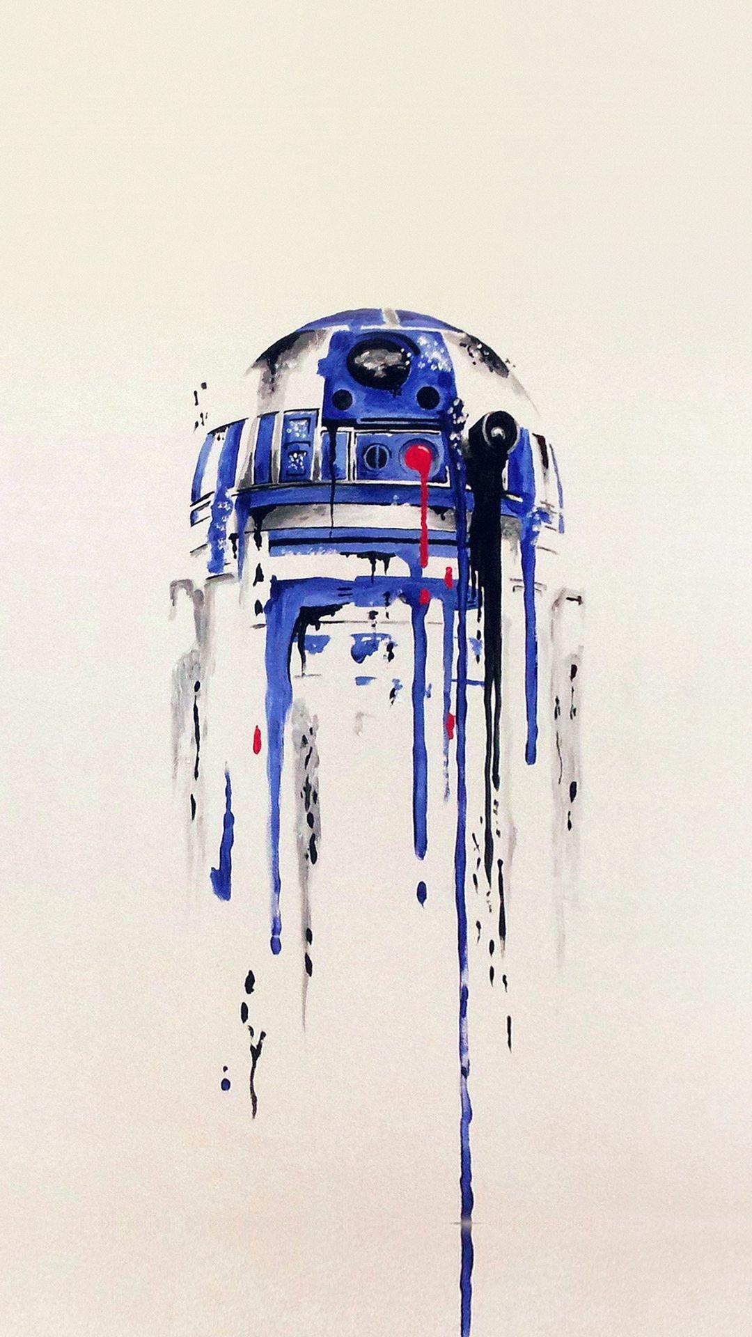 1080x1920 Minimal Painting Starwars Art Illustration iPhone 8