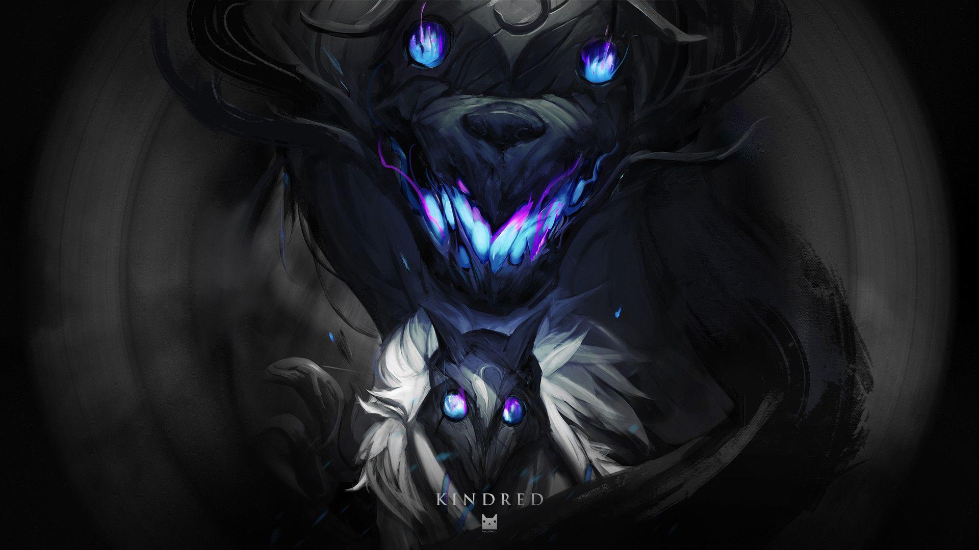 1920x1080 Kindred Lol Wallpaper