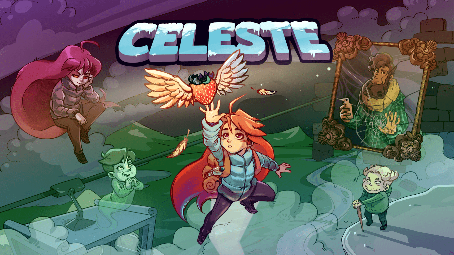 Celeste Landscape Pixel Games Pixel Scenery HD phone wallpaper  Pxfuel