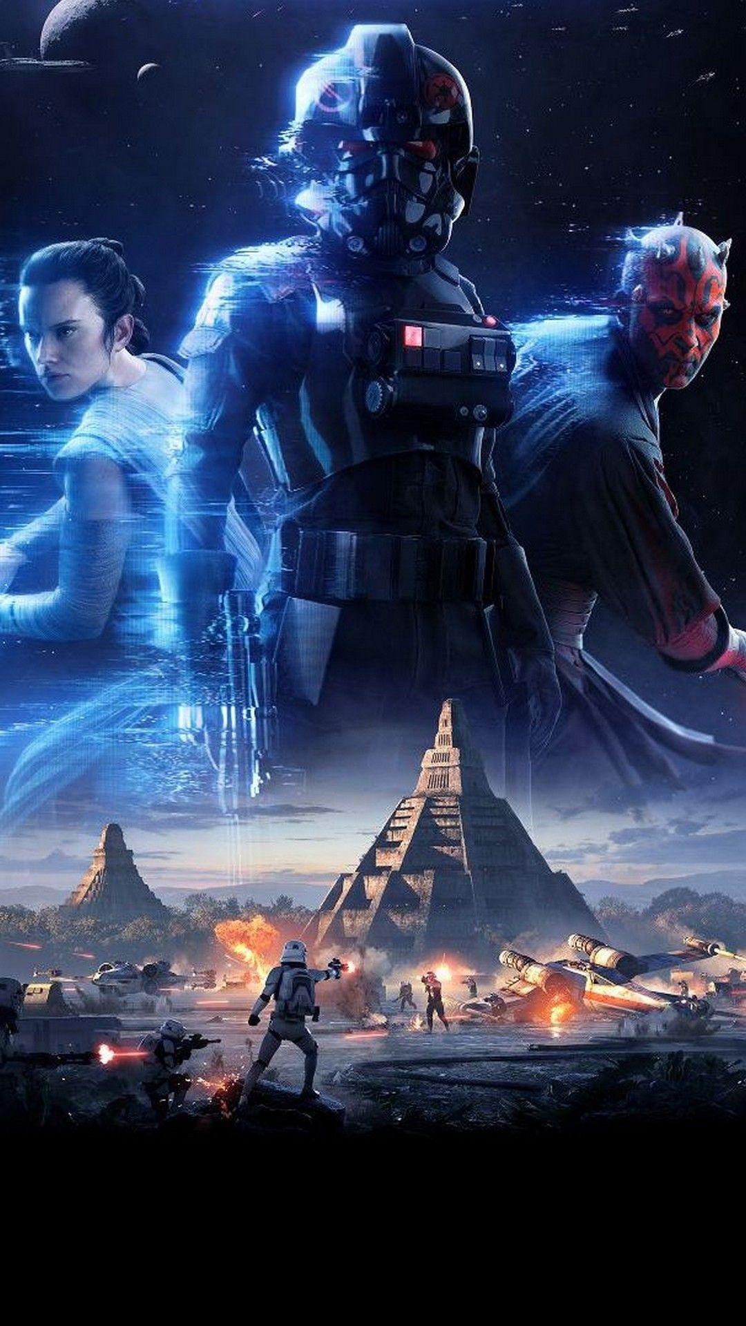 1080x1920 Star Wars Battlefront 2 Games iPhone Wallpaper 3D