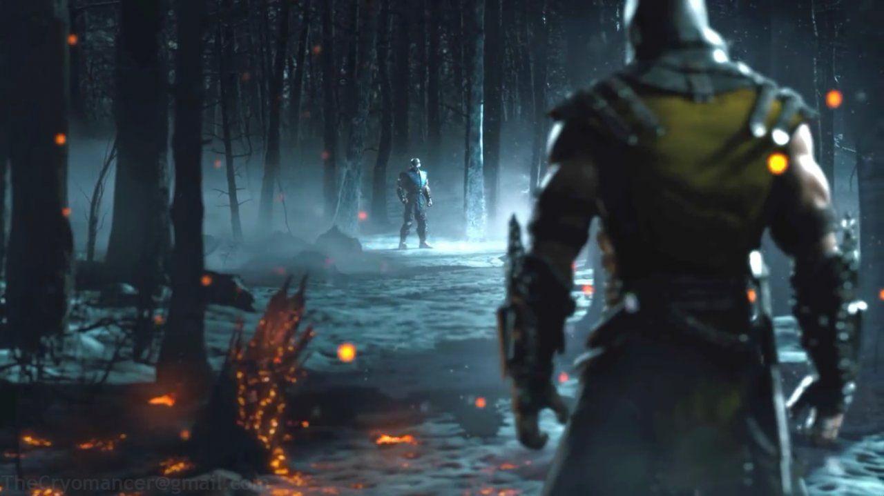 1280x719 Sub zero vs scorpion wallpaper