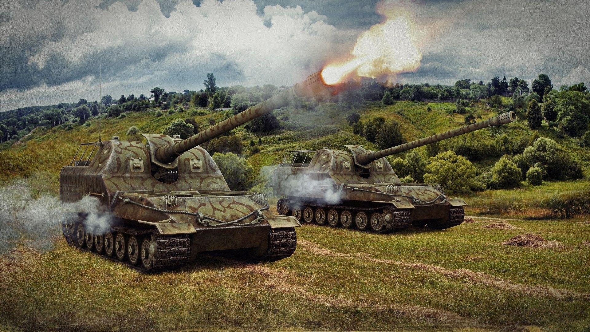 1920x1080 artillery, World, Of, Tanks Wallpaper HD / Desktop