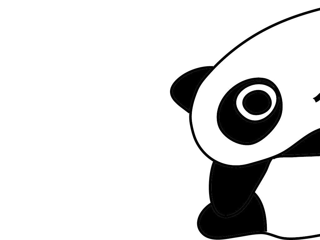 1024x768 Pandas Wallpaper