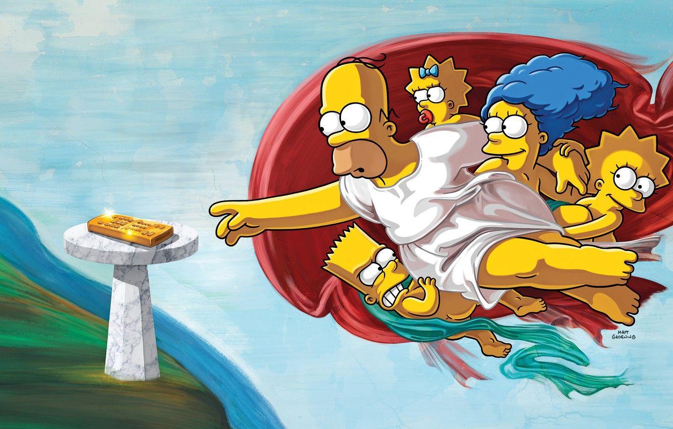 1332x850 Photo Wallpaper The Simpsons, Figure, Picture, Homer