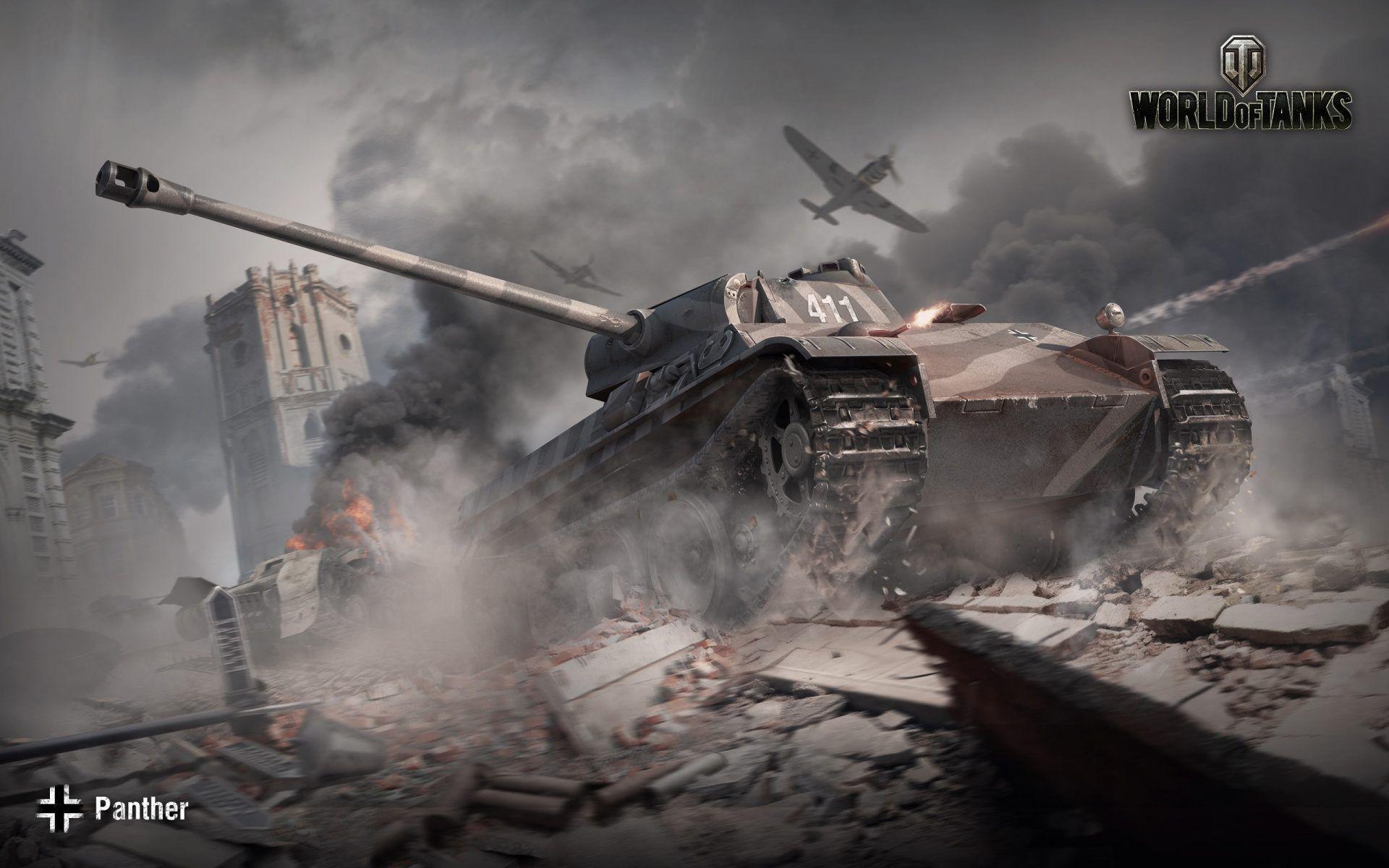 1920x1200 World of Tanks Guide Art Wallpaper