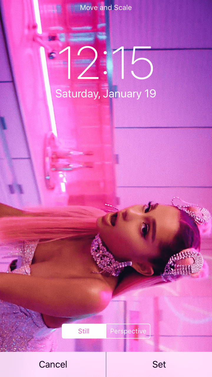 720x1280 Ariana 7 Rings Wallpaper