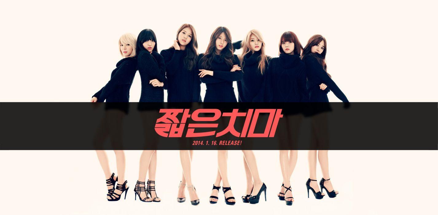 1426x700 AOA Rock Pop Dance R B Kpop K Pop Electropop Wallpaper